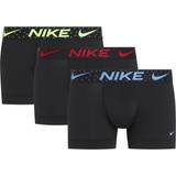 Nike Boxers Kalsonger Nike Everyday Essentials Micro Trunks 3-pack - Black/Volt/Uni Blue/Uni Red