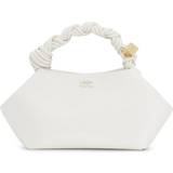 Ganni Väskor Ganni Egret Small Bou Bag in White Polyester/Polyurethane/Recycled Leather Women's One size