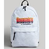 Superdry Väskor Superdry Vintage Graphic Montana Backpack Light Grey Marl