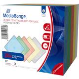 MediaRange Optisk lagring MediaRange CD Empty Box BOX37 Retail Soft Slim Thick Pack of 20 5.2 mm Multicoloured