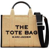 Kortfack Toteväskor Marc Jacobs The Woven Medium Tote Bag - Natural