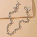Plast Halsband Shein Heart Necklace