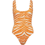 Dam - Zebra Badkläder Becksöndergaard Zecora Ella Swimsuit - Persimmon Orange