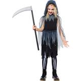 Maskeradkläder Amscan Girl's Grim Reaper Costume