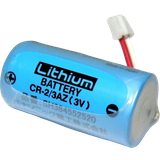 Batterier - Blåa Batterier & Laddbart CR-2/3AZ Compatible