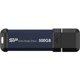 Silicon Power SSDs - USB 3.2 Gen 2 Hårddiskar Silicon Power MS60 SSD 500GB USB 3.2 Gen 2