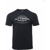 Loop Kläder Loop Connecting Fly Fishers Worldwide T-Shirt Black