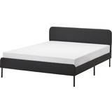 Sängar & Madrasser Ikea SLATTUM klädd sängstomme, Vissle Sängpaket