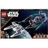 Plastleksaker Lego Lego Star Wars Mandalorian Fang Fighter Vs TIE Interceptor 75348
