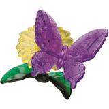 Crystal Puzzle Butterfly Purple