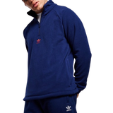 Adidas Fleecetröjor & Piletröjor - Herr adidas Originals Polar Fleece 1/2 Zip Sweatshirt - Navy