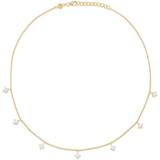 Carolina Gynning Halsband Carolina Gynning Time To Glow Necklace - Gold/Transparent