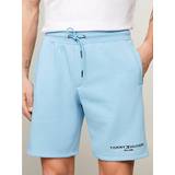 Tommy Hilfiger Dam Shorts Tommy Hilfiger Logo Fleece Shorts, Blue