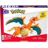 Mattel Plastleksaker Mattel Mega Pokémon Charizard Construction Set