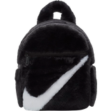 Nike Skolväskor Nike Sportswear Futura 365 Mini Faux Fur Backpack - Black/White