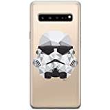 Skal & Fodral ERT GROUP Mobiltelefonskal för Samsung S10 5G original och officiellt licensierat Star Wars-mönster Stormtrooper 008 anpassad till mobiltelefonens form, delvis transparent