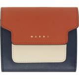 Marni Plånböcker Marni Multicolor Saffiano Leather Wallet - Z686N Brick/ Talc - UNI