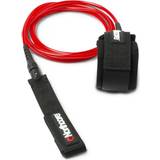 Northcore Sim- & Vattensport Northcore 2024 6mm Surfboard Leash 7Ft Red