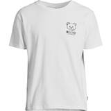 Moschino Skinnjackor Kläder Moschino Men's Bear T-Shirt White