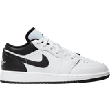 Nike Air Jordan 1 Low GS - White/White/Black