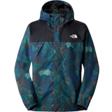 Kamouflage Regnkläder The North Face Men's Antora Jacket - Summit Navy Camo Texture Print/TNF Black