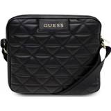 Guess Quilted Tablet Bag 10" (Black)