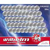 Wilhelm CR2032 50-pack