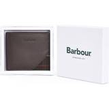Barbour Plånböcker Barbour MLG006-BR11 Dubbelfaldig plånbok i Tarbert BRUN