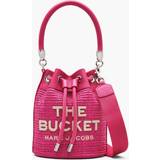 Bucketväskor Marc Jacobs The Woven Bucket Bag in Hot Pink