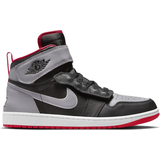 Dragkedja - Herr Sneakers Nike Air Jordan 1 Hi FlyEase M - Black/Cement Grey/White/Fire Red