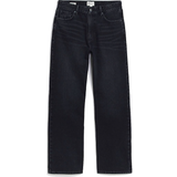 River Island Dam Jeans River Island High Waisted Relaxed Straight Leg Jeans - Black