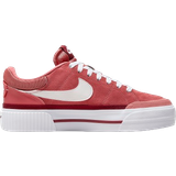 Nike Dam - Röda Sneakers Nike Court Legacy Lift W - Adobe/Team Red/Dragon Red/White