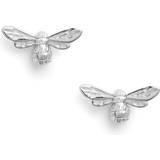 Smycken Olivia Burton Lucky Bee Stud Earrings - Silver