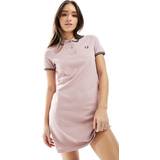 Fred Perry Klänningar Fred Perry Twin Tipped Dress, Pink