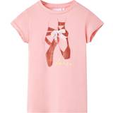 Barnkläder vidaXL T-shirt för barn rosa