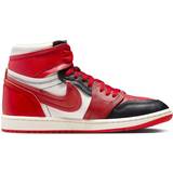 Nike Dam - Röda Sneakers Nike Air Jordan 1 High Method of Make W - Sport Red/Black/Sail/Dune Red
