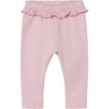 Barnkläder Name It Leggings Filise Parfait Pink