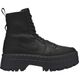Nike Dam Kängor & Boots Nike Air Jordan 1 Brooklyn - Black/Flat Pewter