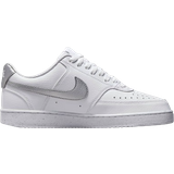Nike Silver Sneakers Nike Court Vision Low Next Nature W - White/Metallic Silver