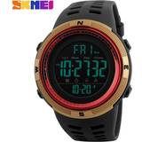 Skmei Klockor Skmei Men Sports Watches Countdown Double Time Watch Alarm Chronograph Digital Wristwatches 50M