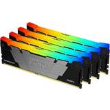 RAM minnen Kingston Fury Renegade RGB Black DDR4 3200MHz 4x32GB (KF432C16RB2AK4/128)