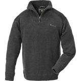 Vattenavvisande Överdelar Pinewood Hurricane Sweater M's - Dark Grey Melange