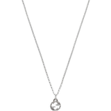 Gucci Interlocking Pendant Necklace - Silver