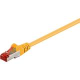 Goobay Nätverkskablar - Skärmad Goobay CAT 6 Patch Cable S/FTP (PiMF) RJ45 - RJ45 M-M 10m