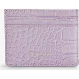 Ted Baker Plånböcker & Nyckelhållare Ted Baker Lilac Coly Croc-embossed Faux-leather Card Holder
