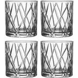 Transparent Whiskyglas Orrefors City DOF Whiskyglas 33cl 4st