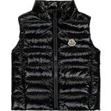 Västar Moncler Kid's Ghany Quilted Puffer Down Vest - Black