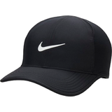 Nike Dam - Slim Kepsar Nike Dri FIT Club Unstructured Featherlight Cap - Black/White
