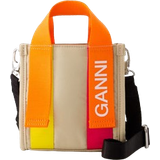 Ganni Väskor Ganni Tech Mini Tote Bag - Khaki