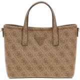 Guess Latona 4g Logo Mini Handbag - Beige